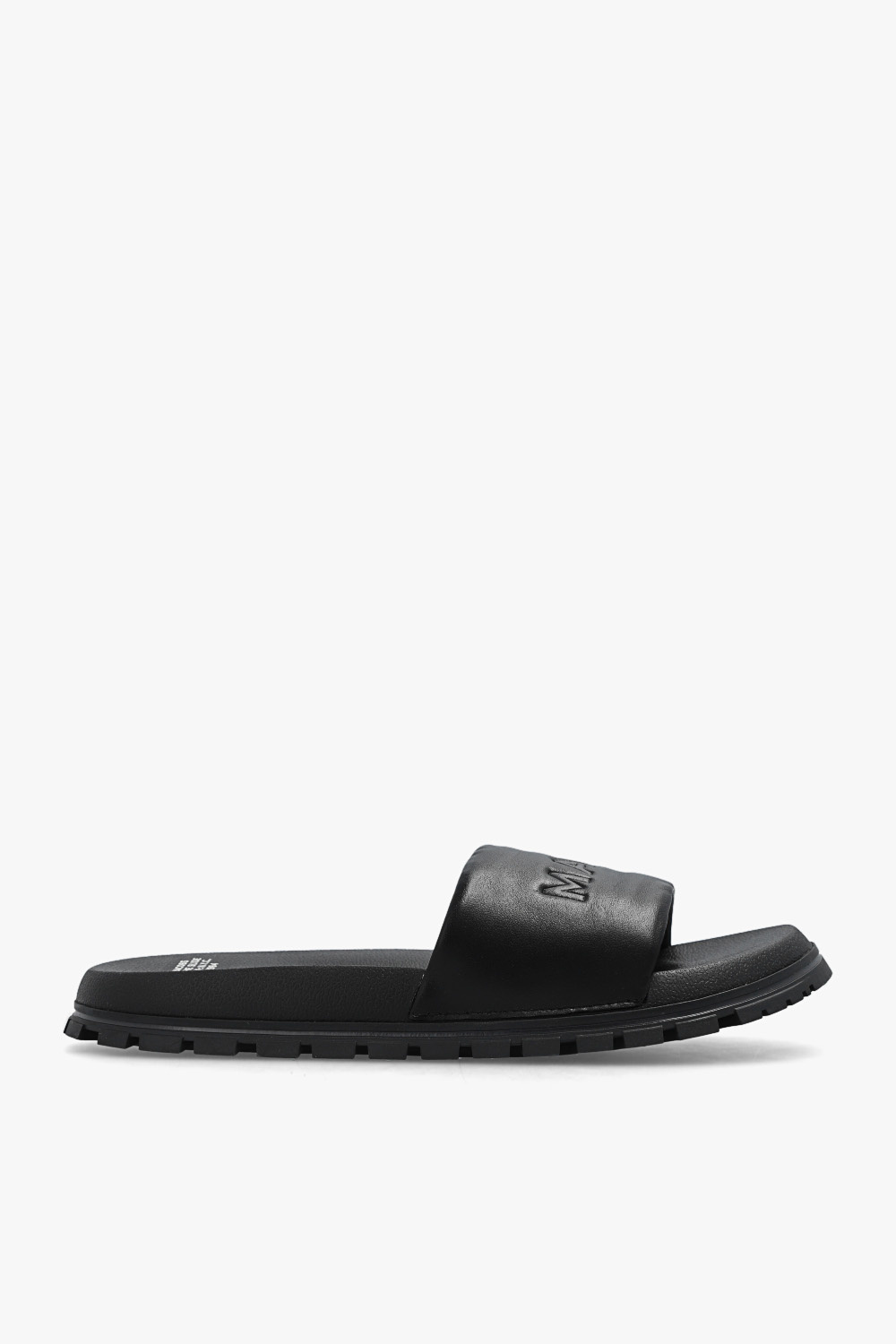 marc jacobs logo stitched sandals item